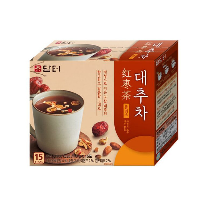 Damtuh 韩国红枣红枣粉茶 15包