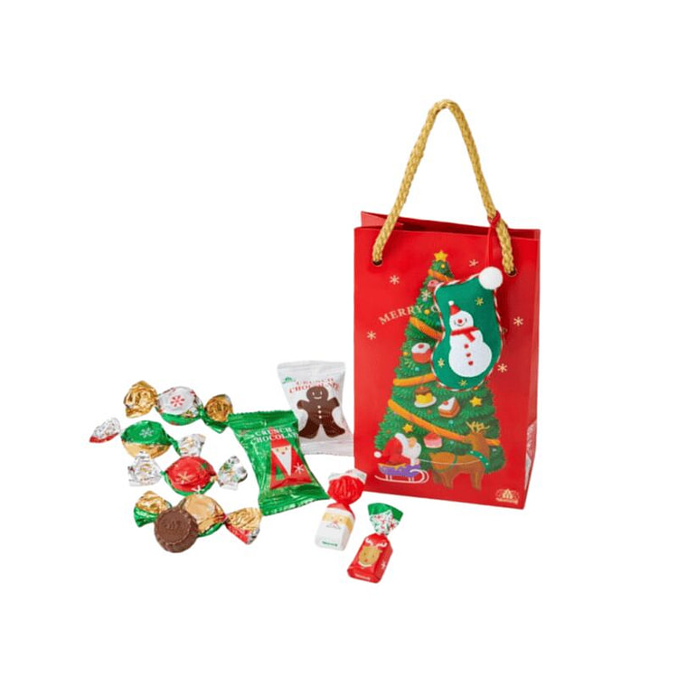 Christmas Tree Gift Bag Chocolate 9pieces