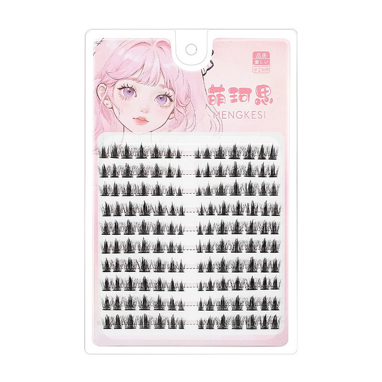 Mengkesi Bai Yueguang false eyelashes [10 rows]