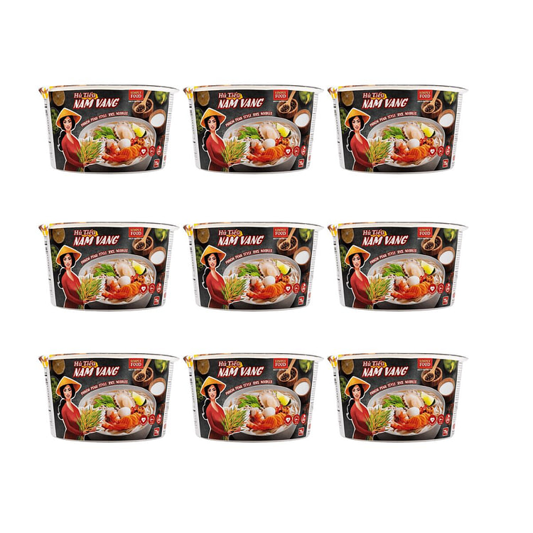 [Simply Food] Instant Phnom Penh Rice 9 Bowls/ 75g 1 case