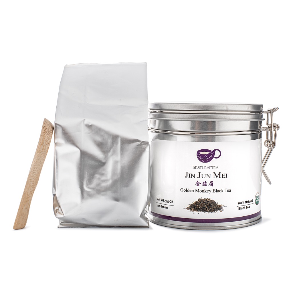 金骏眉 10g×12個 BestLeafTea 罐装金骏眉红茶- Weee!