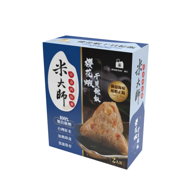 常温好方便【米大师】樱花虾干贝粽饭 440 克