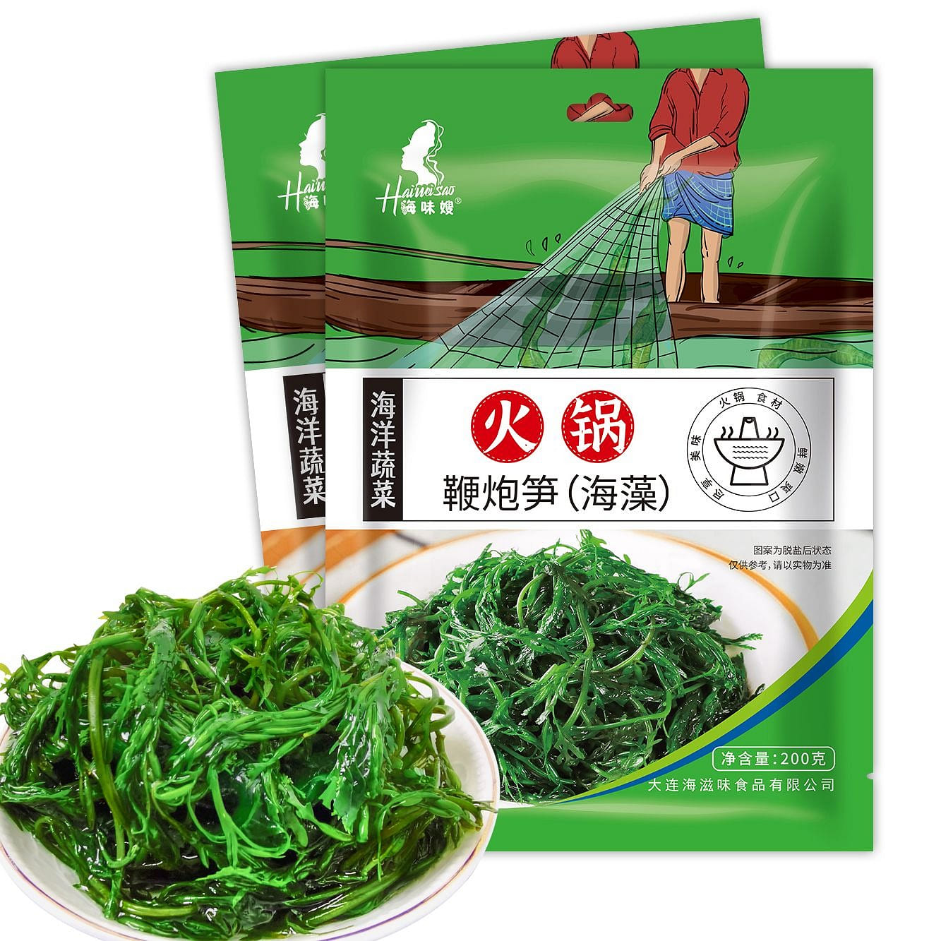Haiwei Sister Hot Pot Firecracker Bamboo Shoots 2 400 g