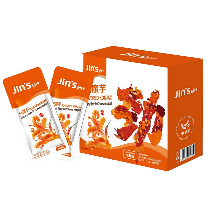 劲仔 Hi 魔芋（香辣味）18g*20包 1 包