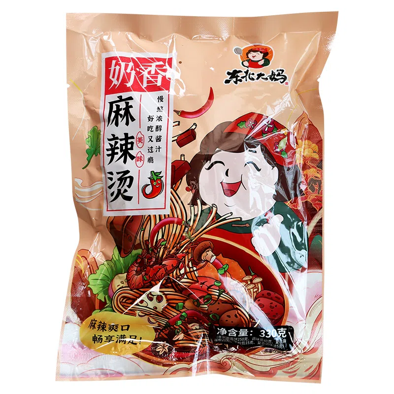 Authentic Northeast Aunt old-fashioned milky spicy hot sticky spicy hot 330g*1 bag 330 g