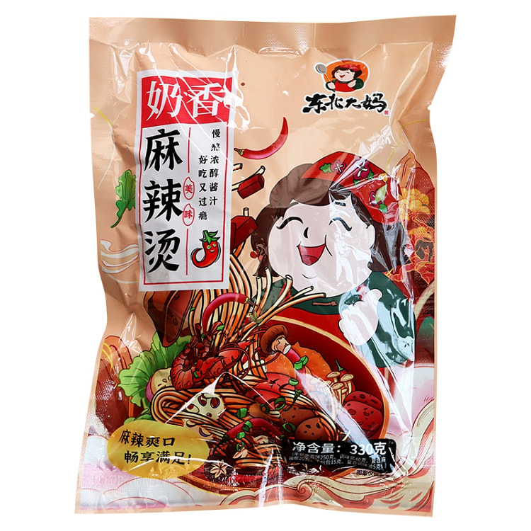 正宗东北大妈老式奶香麻辣烫黏糊麻辣烫330g*1袋