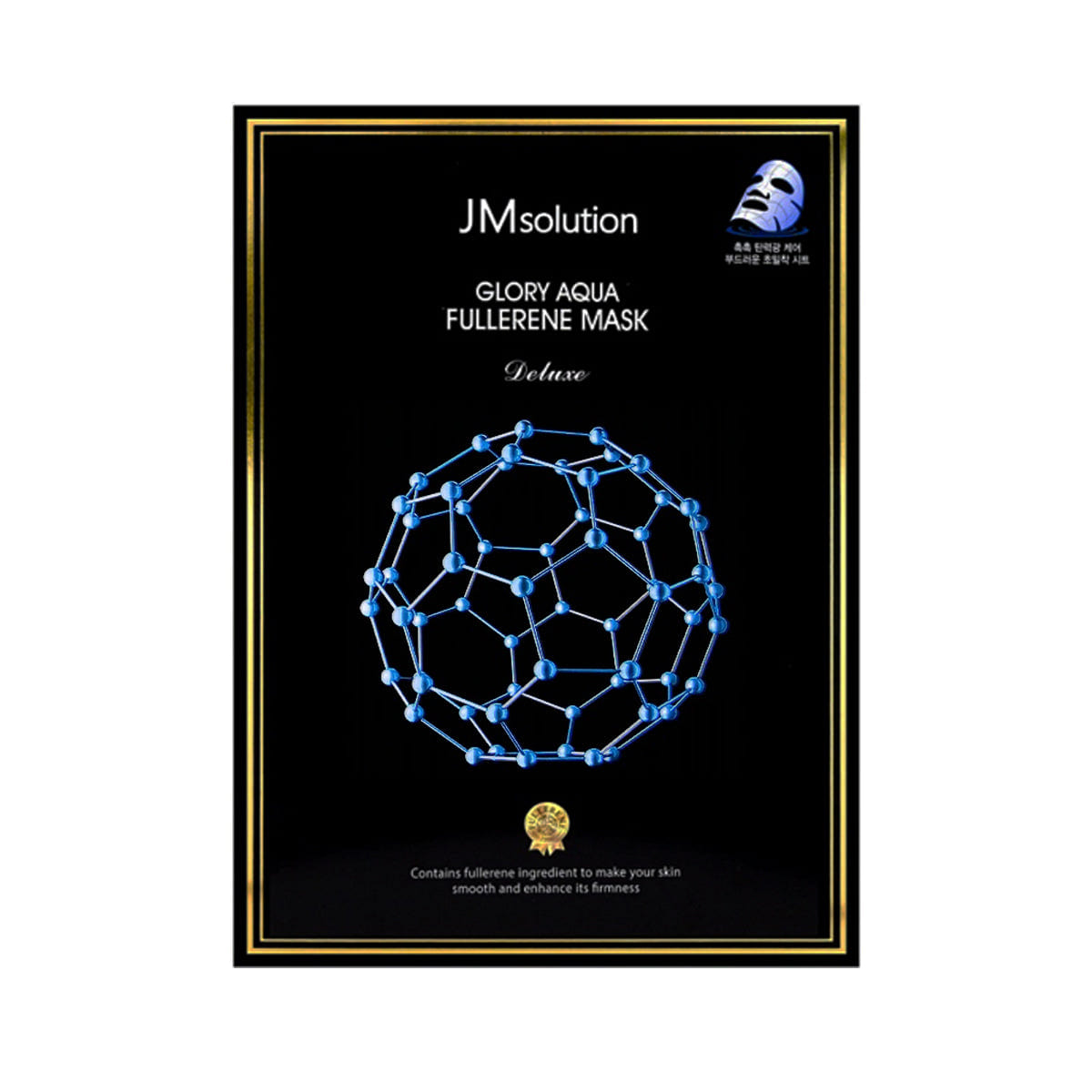 JMsolution Glory Aqua Fullerene Mask Deluxe 10 Pack 1 each