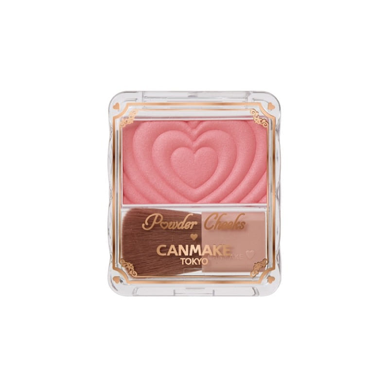CANMAKE Powder Cheeks P01 Powerful Pink 1 each