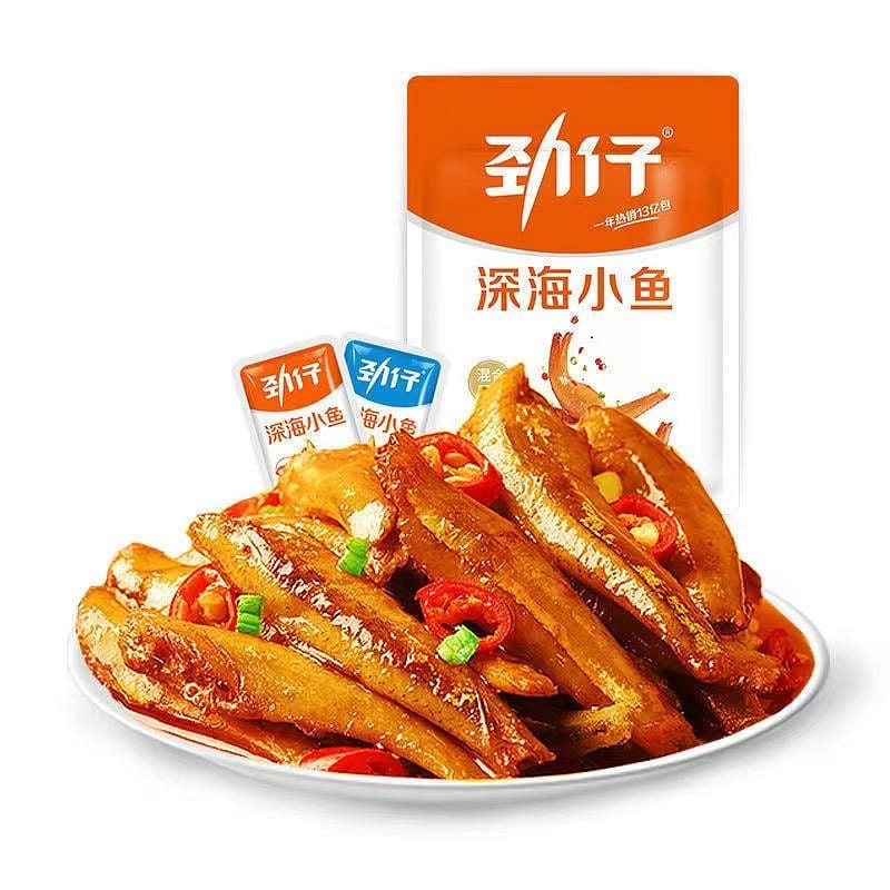 劲仔小鱼仔混合味20包约200g 20 包