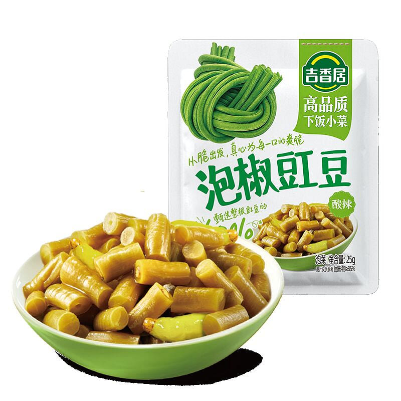 Jixiangju Pickled Cowpea with Chili 25g 25 g