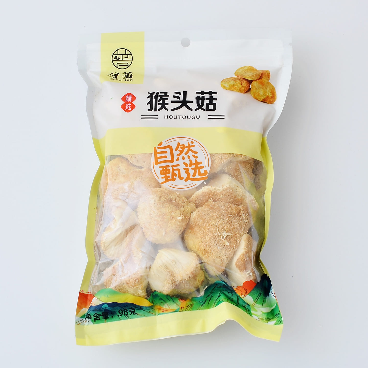 【干菇菌类】精选猴头菇 滑嫩可口 98 克
