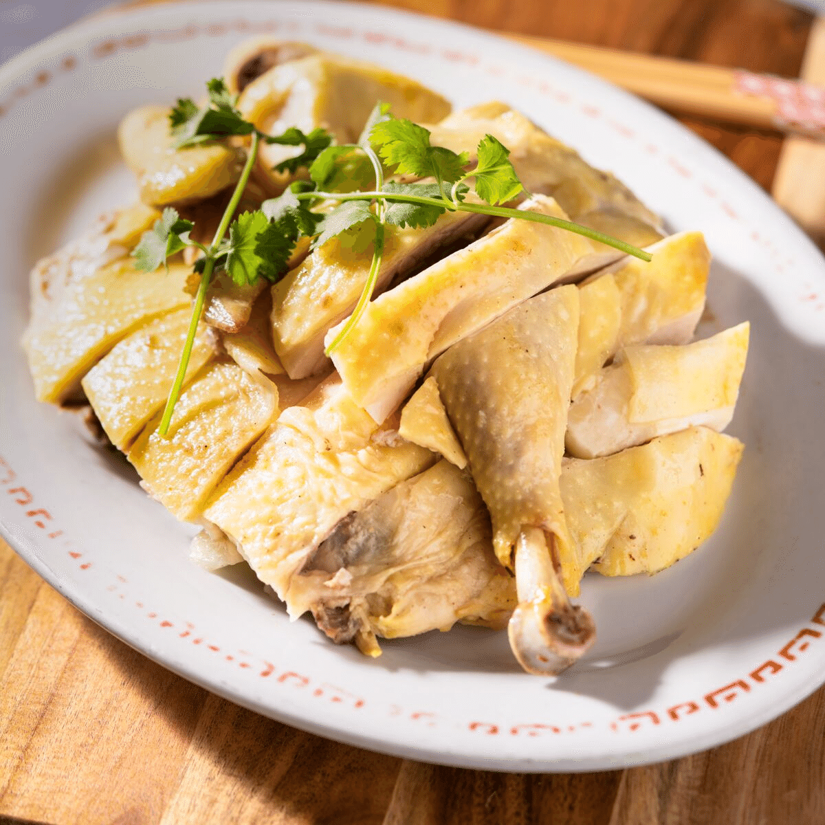 Gà Quý Phi Hấp Muối (Nửa Con) 1 pao