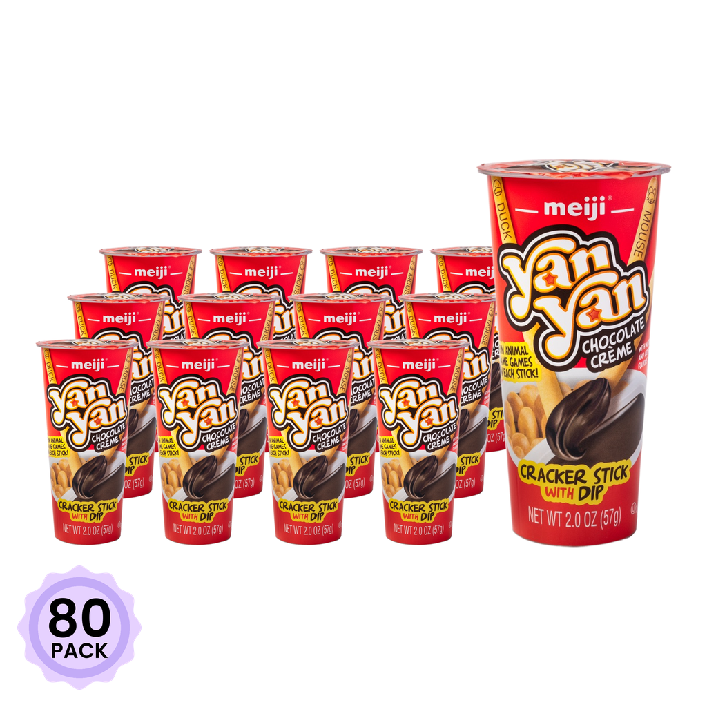 明治 ヤンヤンつけボー 57 グラム*80 パック - Weee!