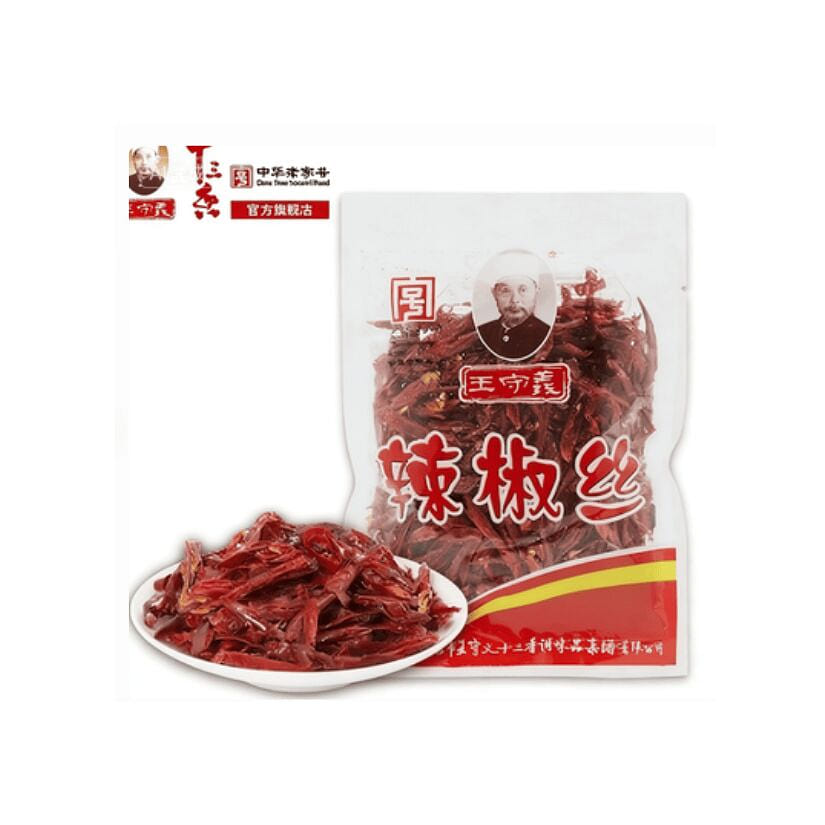 Wang Shouyi pepper shreds 50g*1 bag 50 g