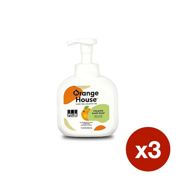 Taiwan Orange House Foaming Hand Soap 350 ml 3 count