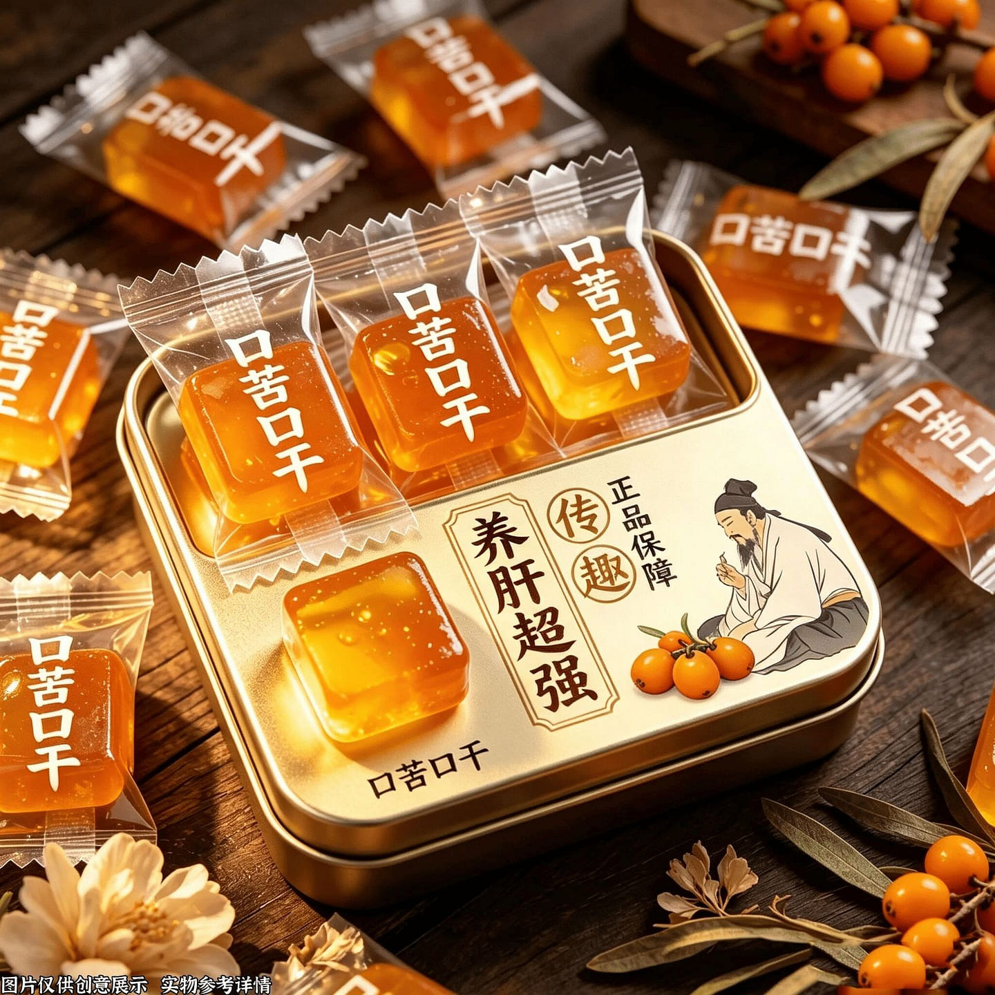 Milk thistle and sea buckthorn soft candy 150g 150 g