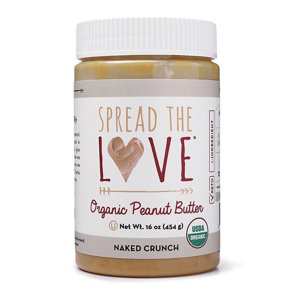 Spread the Love オーガニックピーナッツバター クランチ - Weee!
