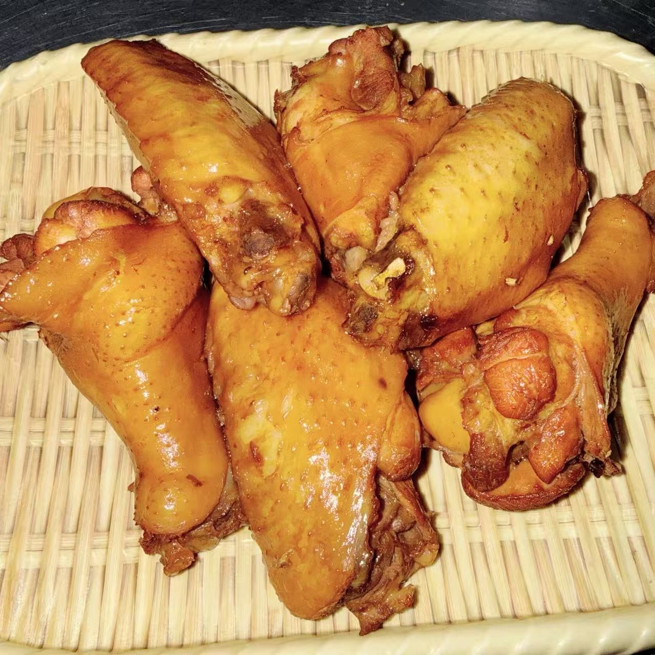 Braised Chicken Wings 6pcs 1 each
