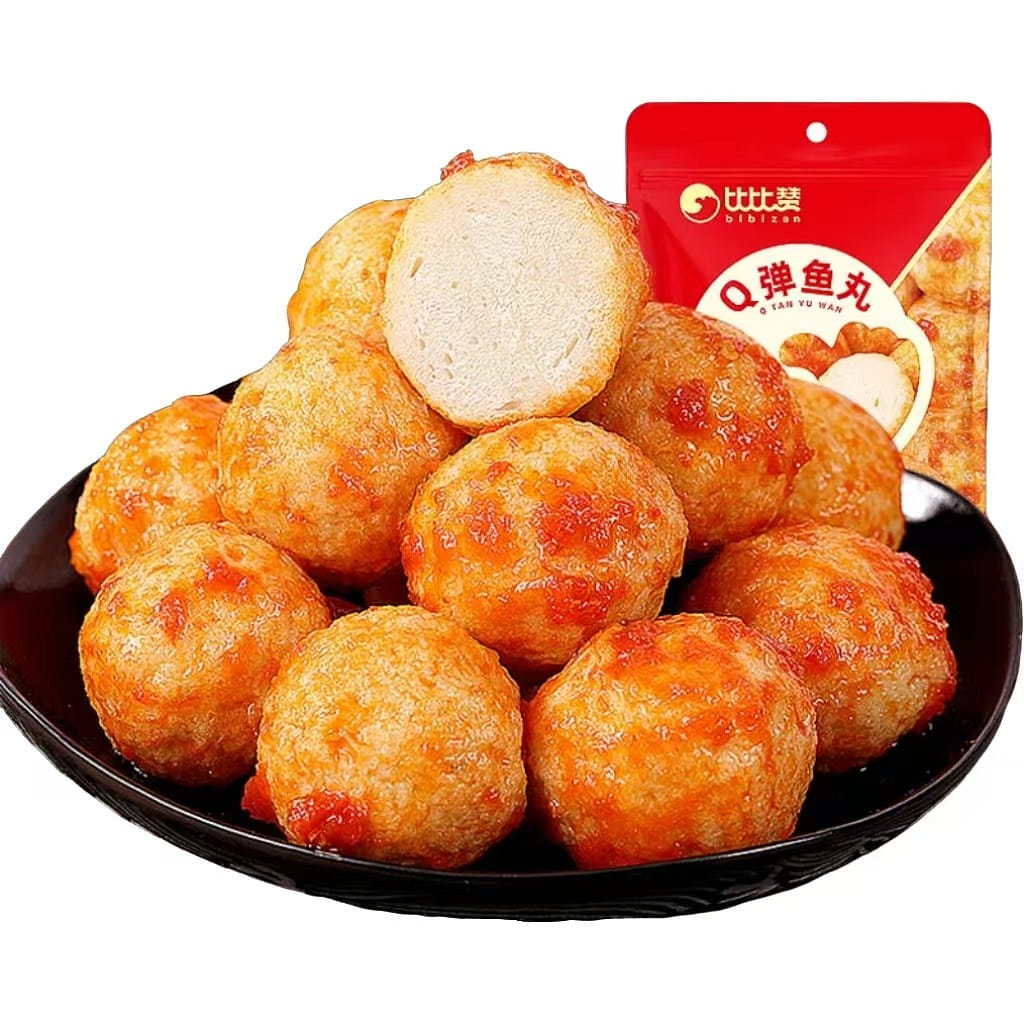 Bibi Zhan Q-Bouncy Fish Balls 100g*1 Bag 100 g