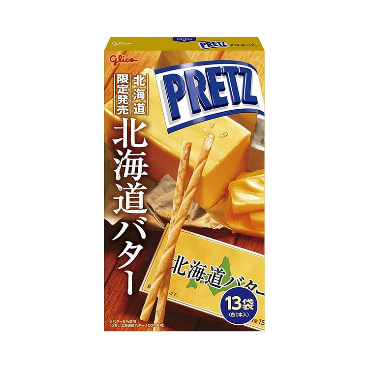 Glico Pocky Butter Cookie Sticks 13 bags/box