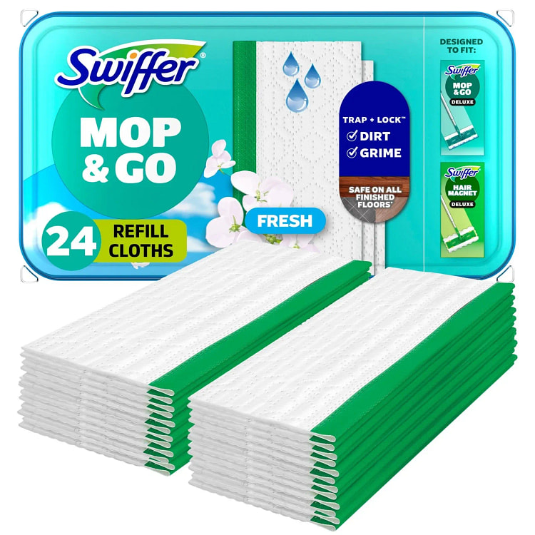 Swiffer Sweeper Wet Pad Refills, Open Window Fresh 1 box