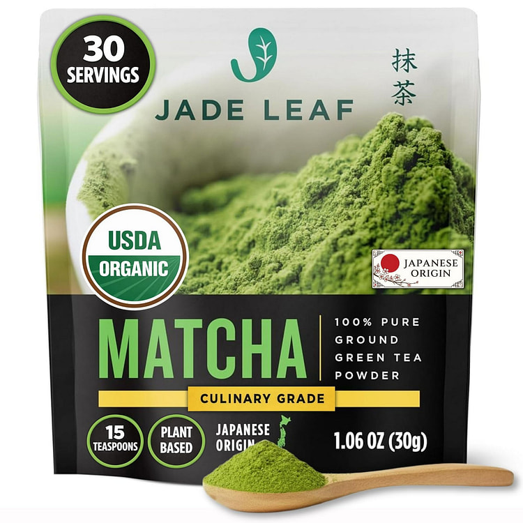 有机抹茶粉 1.06 盎司 日本绿茶 日本抹茶粉 1 份