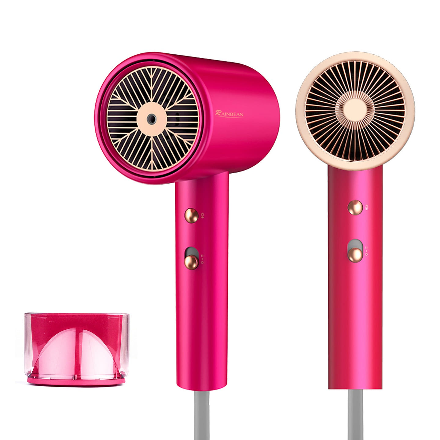 【Good Things for Life】Low noise water ion hair dryer 1800W 1 box