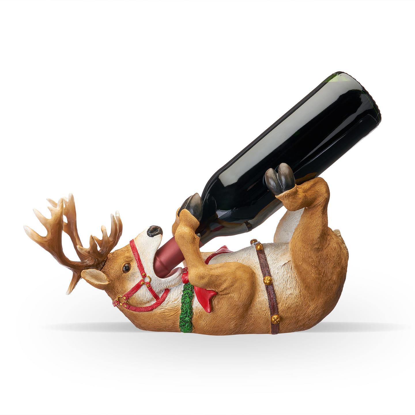 Reindeer Wine Bottle Holder 1 each