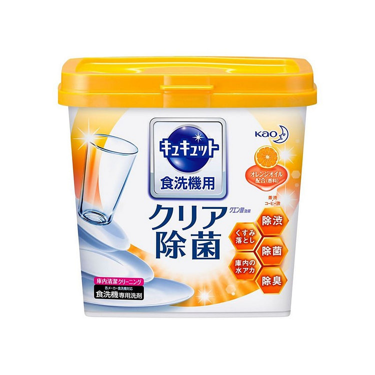 KAO花王 洗碗机粉末清洁剂680g【橙子香】