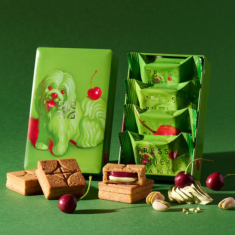 INS网红零食推荐 黄油流心樱桃开心果味4枚 1 盒