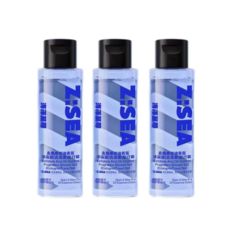 Z:SEA Oil-Control Shower Gel Cologne 60ml*3 180 ml