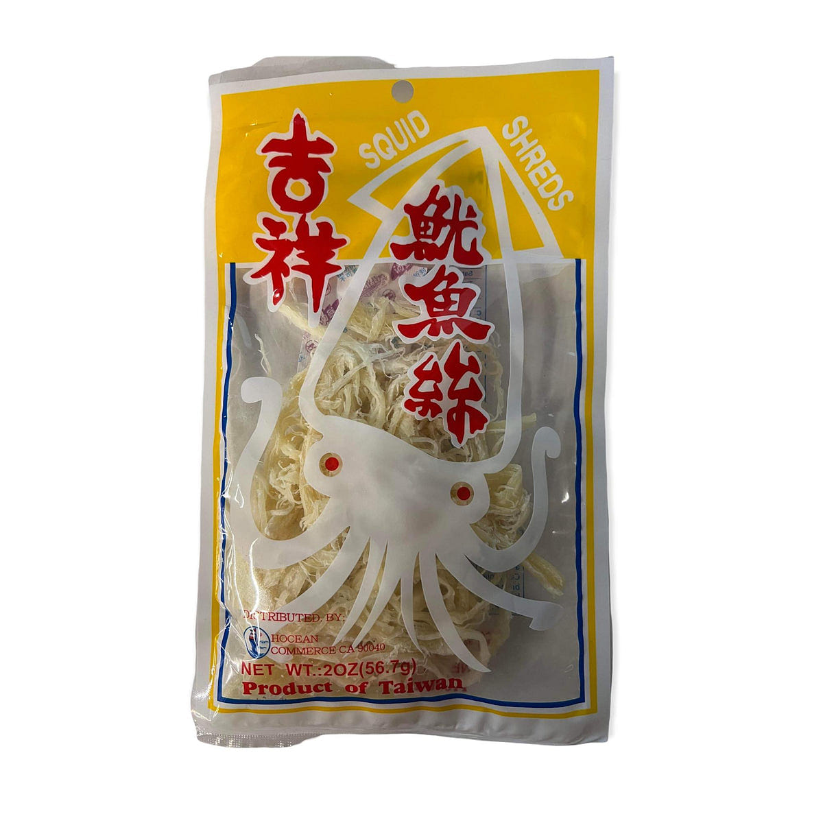 Hocean Original Shredded Dried Squid 2oz 1 each