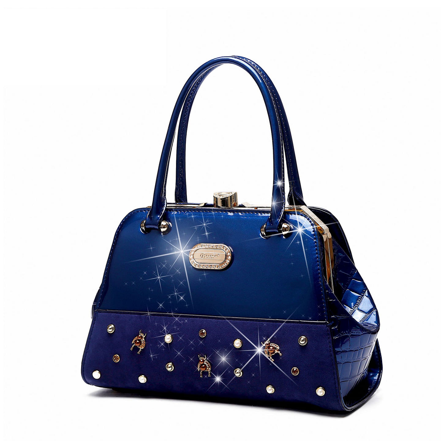 Honey Bee Adore Handbag Royal Blue [RM6227-RB] 1 each