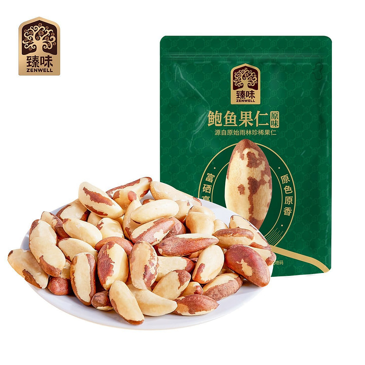 臻味富硒原味鲍鱼果仁坚果健康零食80g 80 克