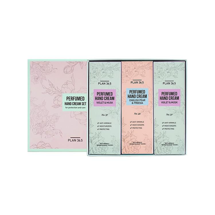Plan 36.5 Perfumed Hand Cream Set 1 box