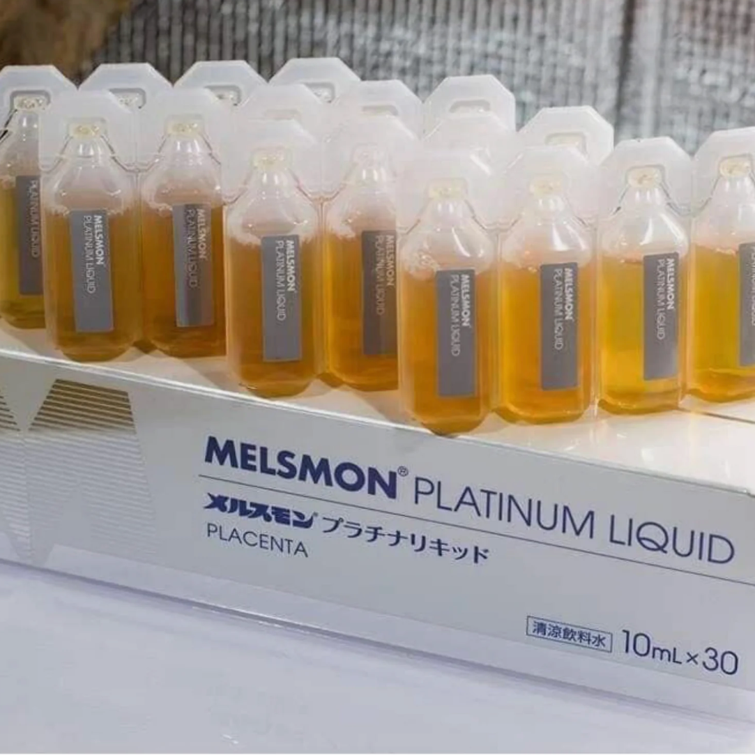 Get Melsmon Japan Platinum Liquid Placenta 30ea Delivered | Weee