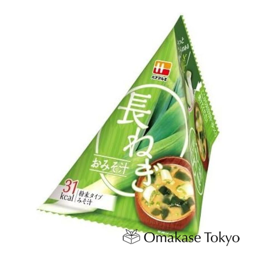 Hanamaruki Green Onion Miso Soup Triangle Pack-11g 230 g
