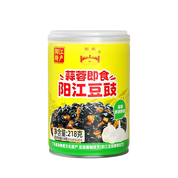 Garlic Yangjiang Black Beans (Ready-to-Eat) 218 g
