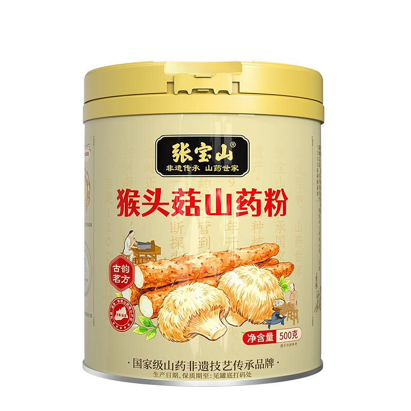 Hericium Mushroom & Chinese Yam Powder 17.6 oz 500 g