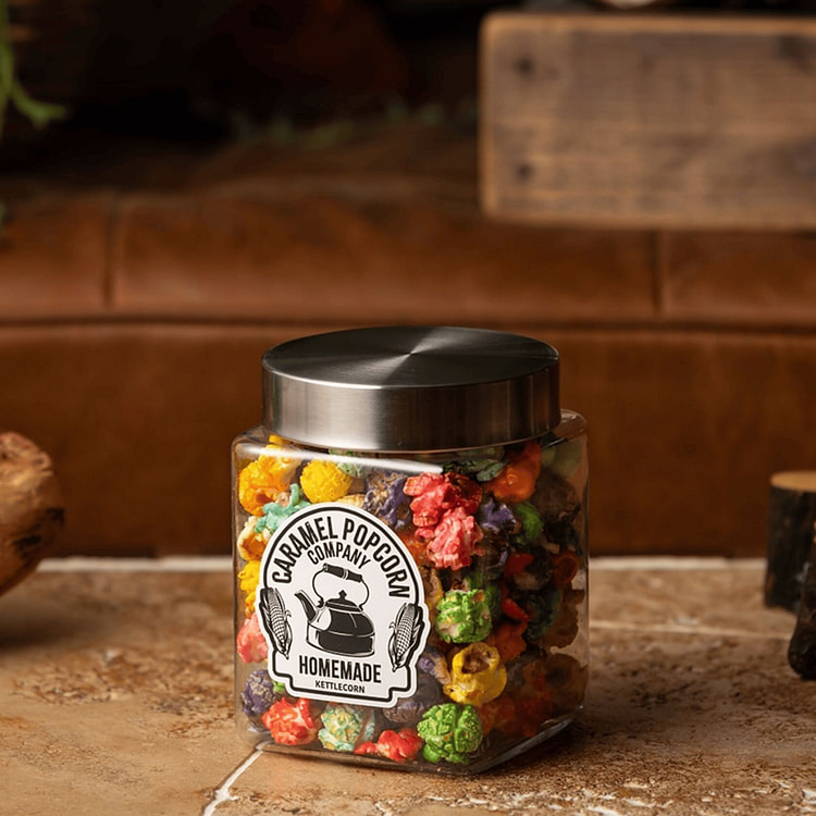 咸甜口味彩虹爆米花 100 克