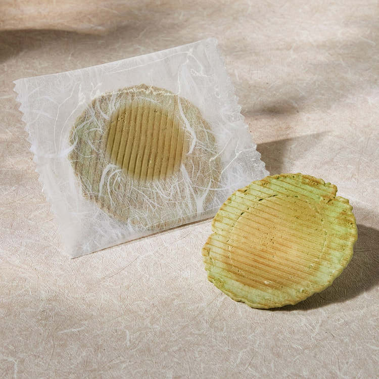 绿茶薄烧饼干 (15 块)