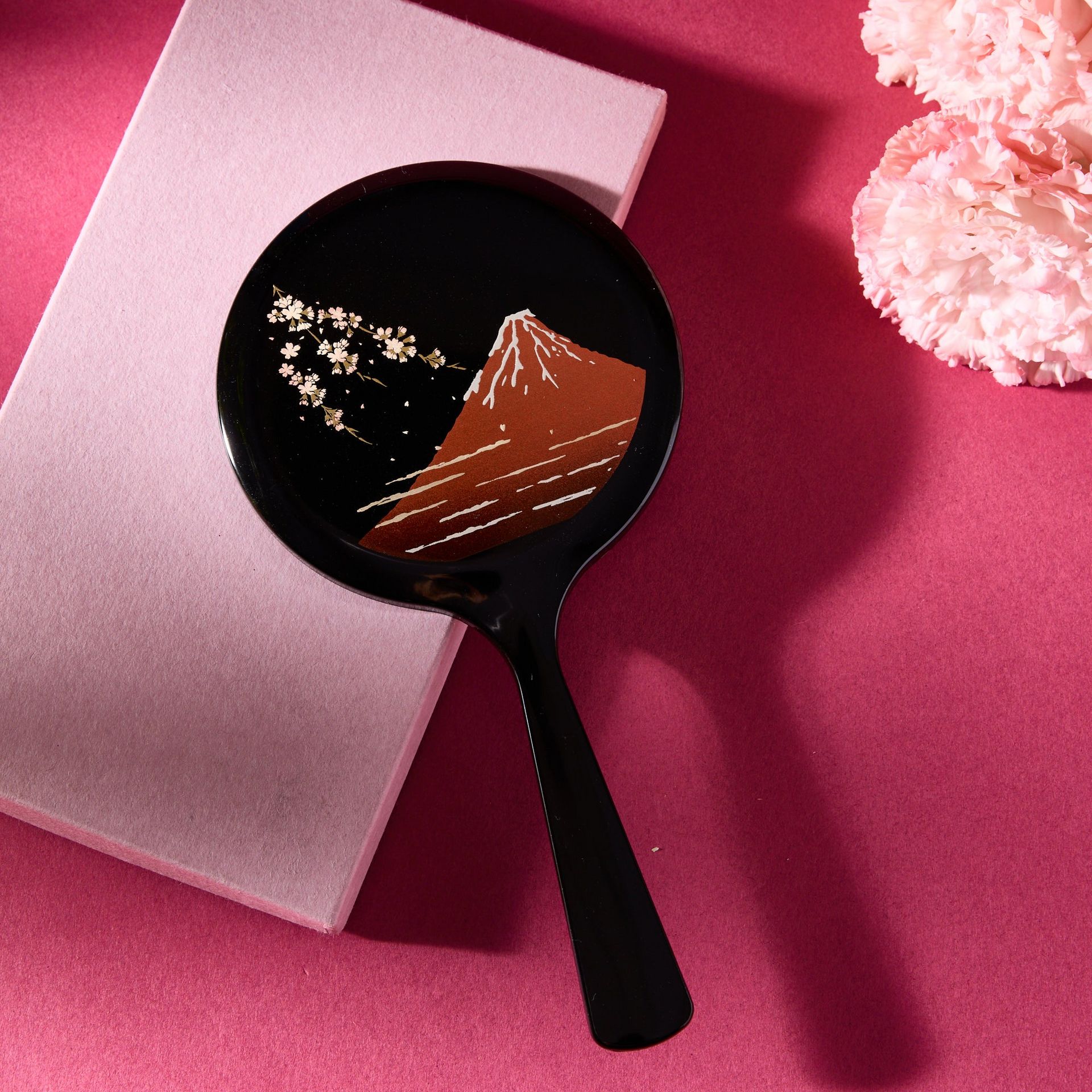 Get Sakura & Mt. Fuji Hand Mirror 134 g Delivered | Weee! Asian Market
