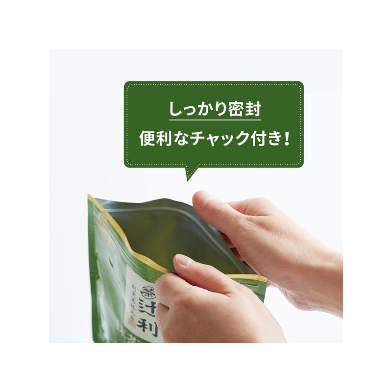 辻利 抹茶ミルク お濃い茶仕立て 1袋(150g） 1 each - Weee!