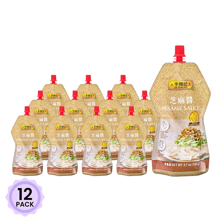 李锦记 芝麻酱 190 克*12 包
