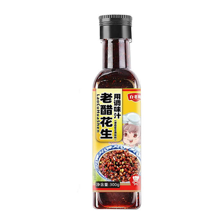 白老师老醋花生料汁*1瓶