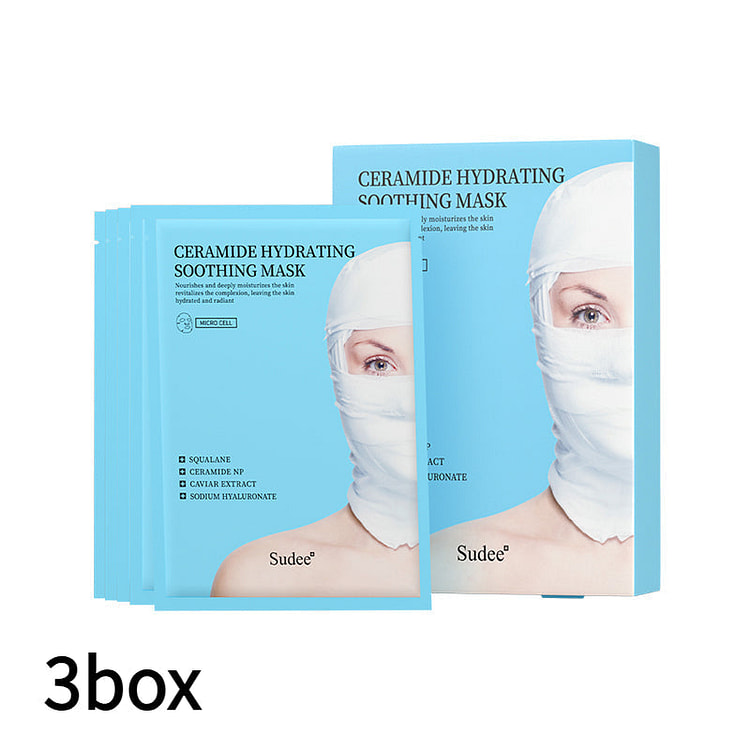 Sudee Ceramide Hydrating Soothing Mask 5ea*3box