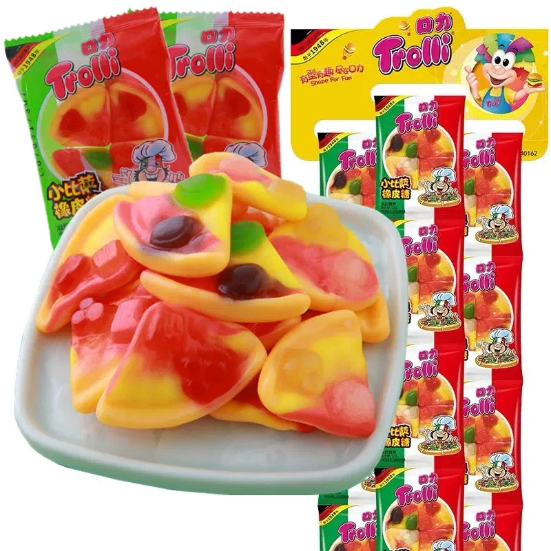 Mouth power pizza toy soft candy12g*1bag 12 g