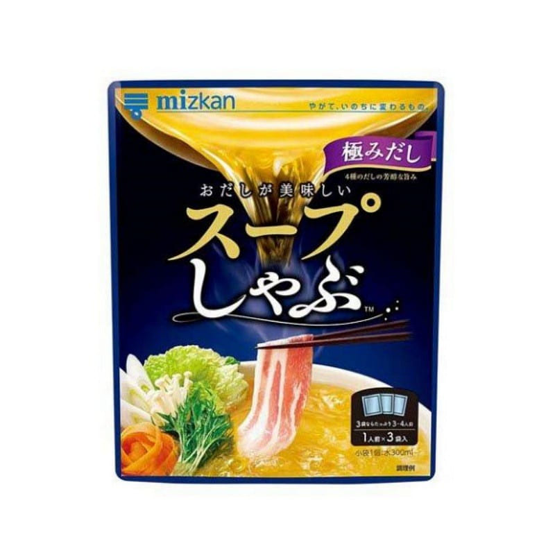 mizkan shabu-shabu Hot Pot Stock Concentrate 3pcs 1 each