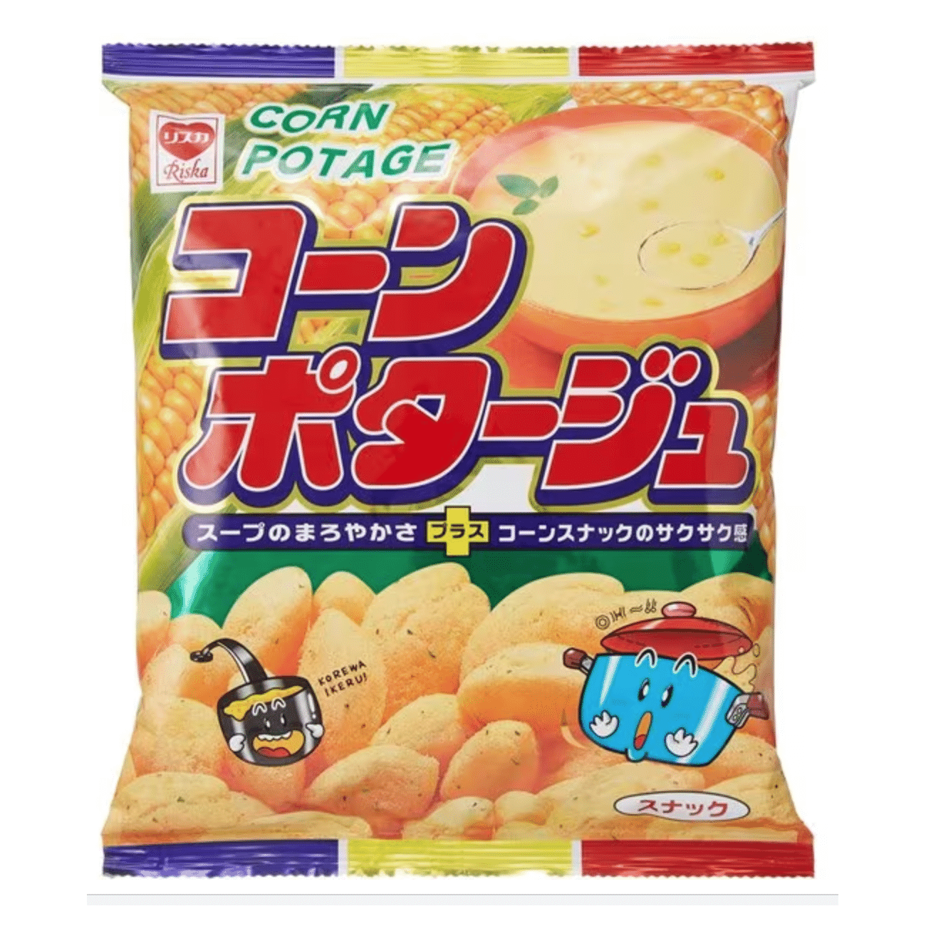 RISKA Corn Potage Snack L size 75g [Snack] 75 g