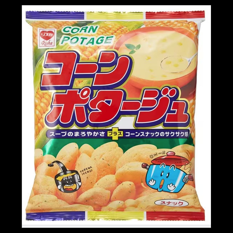 RISKA 玉米浓汤零食 L 75g [零食]